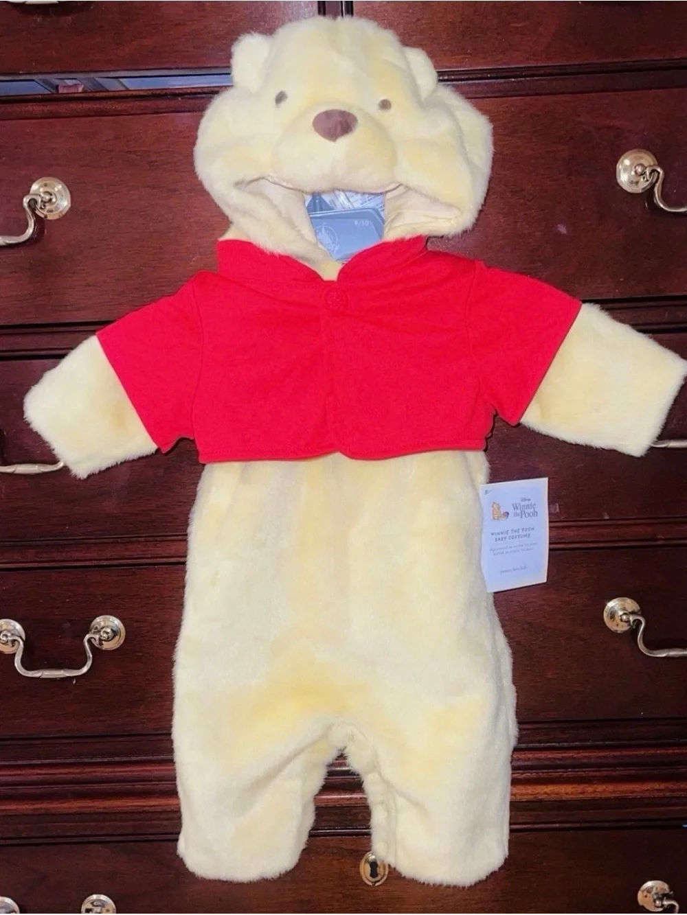 Pottery Barn Infant Disney Winnie The Pooh Plush 1pc Costume sz 0-6M New NWT